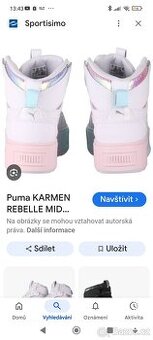 Tenisky puma Carmen exotic 39