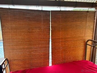 Prodám 2 rolety bambus