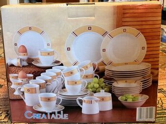 Nová jídelní souprava CreaTable Palermo – 50 dílů