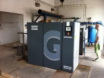 ŠROUBOVÝ KOMPRESOR ATLAS COPCO GA 45 kW VSD FF _ ZÁRUKA