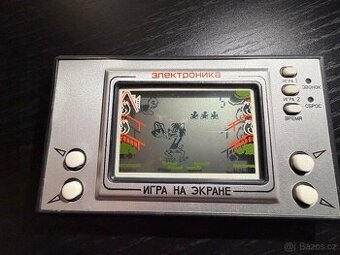 Sběratelská retro hra Elektronika s krabičkou a manuálem