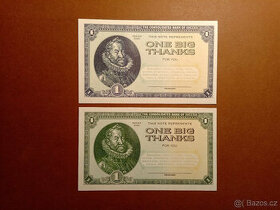 Pamětní bankovka (OBT) Rudolf II. - Nízký náklad - 1