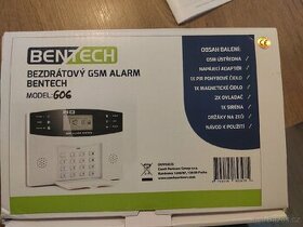 Bentech bezdrátový GSM alarm model G06 - 1