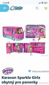 Obytný karavan pro panenky SPARKLE GIRLZ