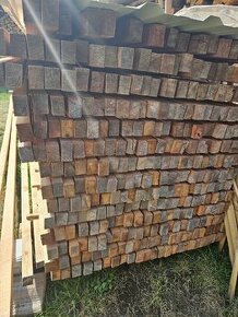 Střešní latě 6x4 5m 150 kusů
