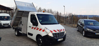 Renault Master 2,3DCi 107kW sklápěč, tupláky, tažné 3,5t,DPH