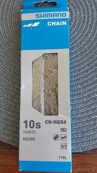 Prodám dva 10s řetězy Shimano a KMC