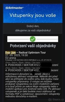 Dua Lipa - Praha 27.5.2025