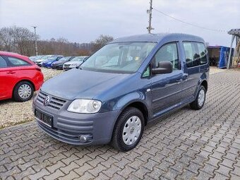 VW CADDY 1.9 TDi 77KW,LIFE,KLIMA,CD,EL.OKNA,VYHŘ.ZRCÁTKA.