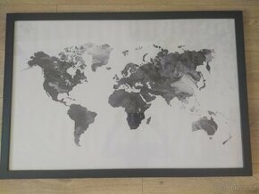 Plakát kontinenty 60x90 cm