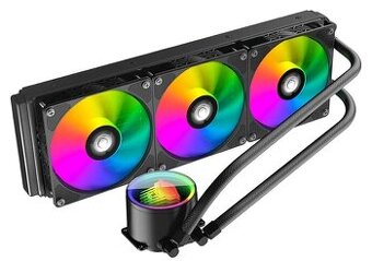 Aio cpu chladič 360mm / 300w / bílý / amd
