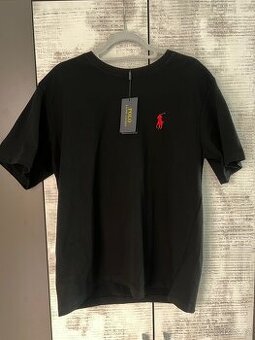 Ralph Lauren polo tričko- černé