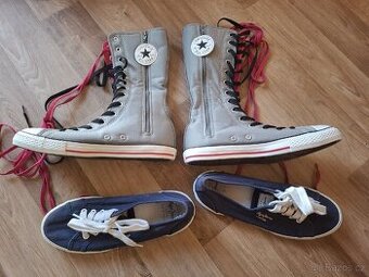 Boty converse 38.5 a pepe jeans 39 - 1