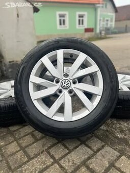 ORIGINÁL Alu Volkswagen Aragon R16, 5x112 - LETNÍ