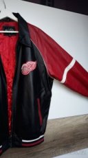 Originál kožená bunda Detroit Red Wings