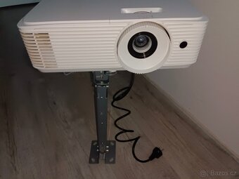 Projektor Optima+držák+plátno - 1