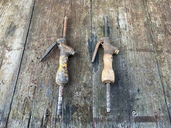 ofukovací pistole na vzduch ke starým obráběcím strojům.