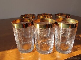 Zdobené skleničky