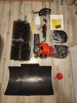 Motorový zametací kartáč + sněhová fréza 52cc (2,3 HP)