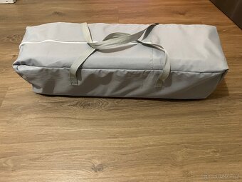 ZOPA Postýlka skládací Lely Silver Grey