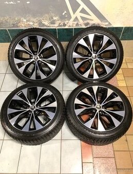 Alu kola Škoda R18 5X112 NOVÉ ZIMNÍ PNEU 235/45 R18 CASSIOPE