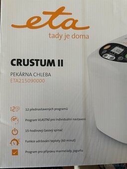 Pekárna chleba ETA CRUSTUM II