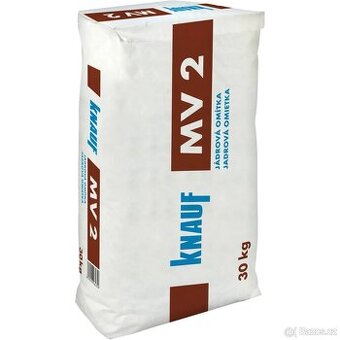 Jádrová omítka KNAUF MV 2 univerzální hrubá 30 kg šedá