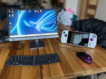 Asus ROG Ally extreme 1TB + monitor, klávesnice, myš