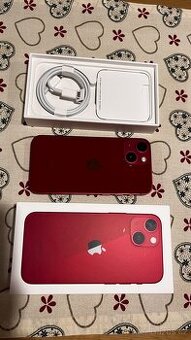 Prodám červený iPhone 13mini 128GB - top stav