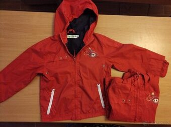 2x bunda větrovka, velikost 104/110 a 116/128