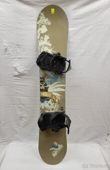 Snowboardový set 24 Seven 151cm s novým vázáním Rage - 1