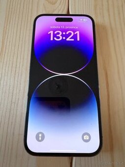 iPhone 14 Pro, 256 GB, fialový (deep purple), vč. kabelu - 1