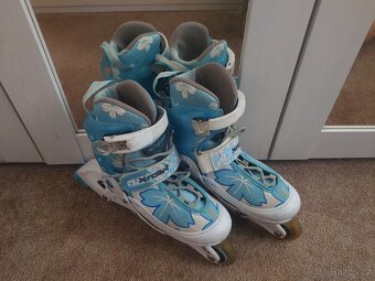 Kolečkové brusle X-roller dívčí velik. 30-33 (size S)