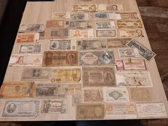Staré bankovky ze světa