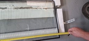 2ks - Prodám dvojité drátosklo 38x170