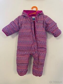 Péřová kombinéza Columbia 6-12 měsíců