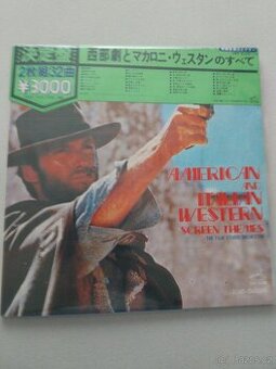 Prodám 2 lp japan s obi Američan a italian vestern