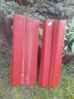 Štítová lišta ONDULINE D100 intense - červená - 10 ks