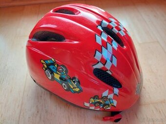 Červená přilba helma kolo vel. S/M (48-54 cm)