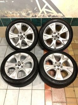 Alu kola Škoda R17 5X112 CELOROČNÍ PNEU 225/45 R17 PALLAS