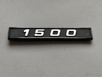 Lada 1500 originál původní štítek nápis