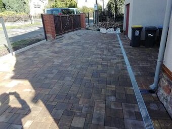 Prodám zámková dlažba 6cm.