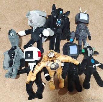 Skibidy Toilet plyšáci