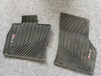 Originál Audi RS3 gumové koberce 2 kusy