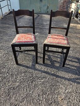 2 starožitné židle