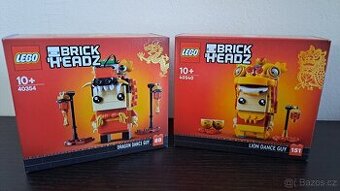 Lego Brickheadz sada 40540 40354 (Lion & Dragon Dance Guy)