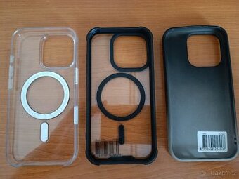 Obal kryt poudzro na iPhone Clear Case MagSafe 16 Pro