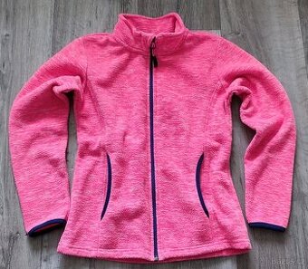 Dívčí teplá / fleesová mikina Crivit vel.134/140