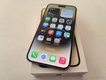 apple iphone 14 PRO MAX 128gb Gold / Batéria 88%