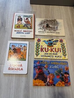 Knižky pro děti, retro knihy